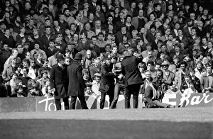 English League Division One match at Highbury. Arsenal 2 v West Ham United 0