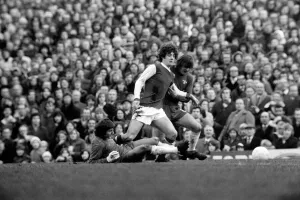English League Division One match at Highbury Arsenal 1 v Chelsea 2