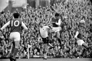 English League Division One match at Highbury Arsenal 4 v Derby County 0