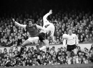 English League Division One match at Highbury Arsenal v Derby County