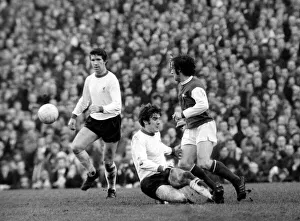 English League Division One match at Highbury Arsenal v Liverpool