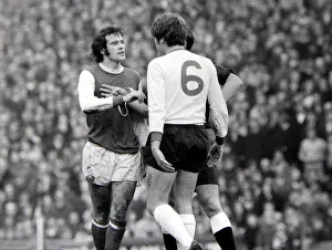 English League Division One match at Highbury Arsenal v Liverpool referee