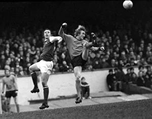 English League Division One match at Highbury Arsenal v Wolverhampton Wanderers