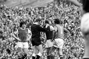 English League Division One match at Highbury Arsenal1 v Tottenham Hotspur 0