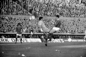 English League Division One match at Highfield Road Coventry City 1 v Manchester