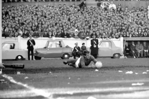 English League Division One match at Highfield Road Coventry City 1 v Manchester