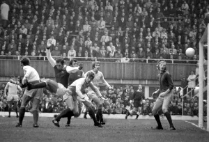 English League Division One match at Highfield Road Coventry v Arsenal