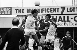 English League Division One match at Kenilworth Road Luton Town 1 v Manchester