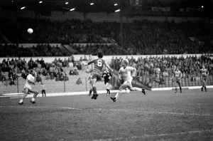 00211 Prints: English League Division Two match. Leeds United 1 v Charlton Athletic 2