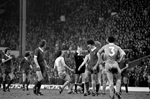 English League Division One match. Liverpool 1 v Manchester City 3