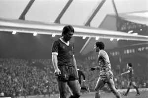 English League Division One match. Liverpool 1 v Manchester City 3