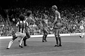English League Division One match. Liverpool 2 v West Bromwich Albion 0