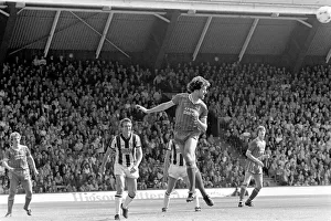 00258 Prints: English League Division One match. Liverpool 2 v West Bromwich Albion 0
