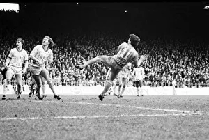 English League Division Two match at Maine Road. Manchester City 2 v Cardiff City 1