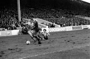 English League Division match at Maine Road Manchester City 1. Southampton 0