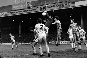 English League Division Two match at Maine Road Manchester City 1 v Sheffield