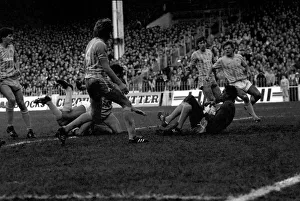 English League Division Two match at Maine Road Manchester City 1 v Sheffield