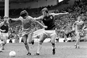 English League Division One match at Maine Road Manchester City 2 v West Ham United