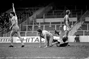 00256 Prints: English League Division Two match at Maine Road Manchester City 3 v Crystal Palace