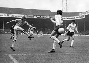 English League Division one match at Maine Road Manchester City 4 v Tottenham