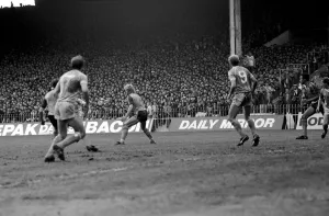 English League Division One match. Manchester City 0 v Luton Town 1. May 1983 MF11-29-089
