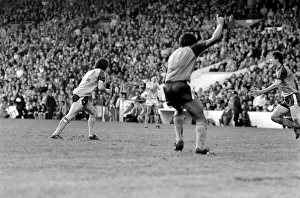 English League Division One match. Manchester City 0 v Luton Town 1. May 1983 MF11-29-058