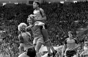 00210 Prints: English League Division One match. Manchester City 0 v Luton Town 1. May 1983 MF11-29-149