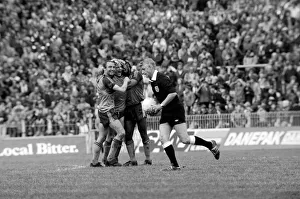 00210 Prints: English League Division One match. Manchester City 0 v Luton Town 1. May 1983 MF11-29-037
