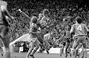 English League Division One match. Manchester City 0 v Luton Town 1. May 1983 MF11-29-060