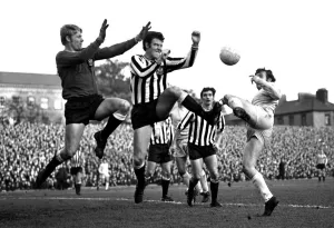 English League Division One match Newcastle United 3 v Sunderland 0