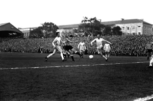 English League Division One match Newcastle United 3 v Sunderland 0
