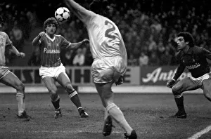 English League Division One match. Nottingham Forest 0 v Liverpool 2