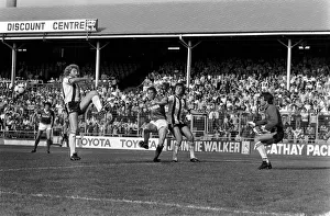English League Division One match. Notts County 1 v Everton 0