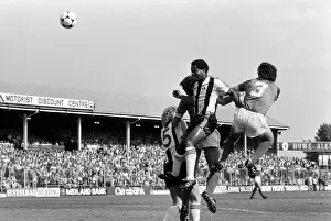 English League Division One match. Notts County 1 v Everton 0