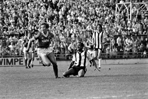 English League Division One match. Notts County 1 v Everton 0