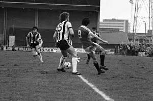 English League Division One match. Notts County 1 v Manchester United 3