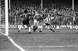 English League Division One match. Notts County 1 v Manchester United 3
