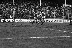 English League Division One match. Notts County 1 v Manchester United 3