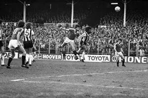 English League Division One match. Notts County 1 v Manchester United 3