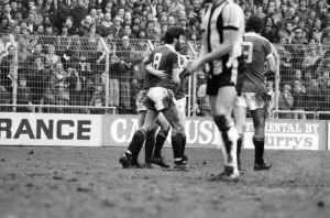English League Division One match. Notts County 1 v Manchester United 3