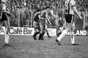 English League Division One match. Notts County 1 v Manchester United 3
