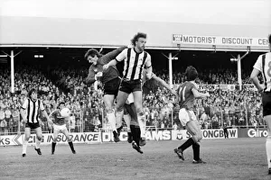 English League Division One match. Notts County 3 v Manchester United 2