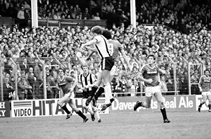 English League Division One match. Notts County 3 v Manchester United 2