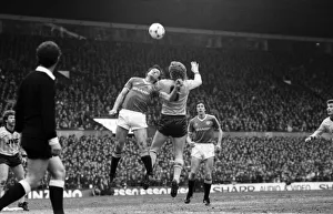 English League Division One match at Old Trafford. Manchester United 4 v Arsenal 0