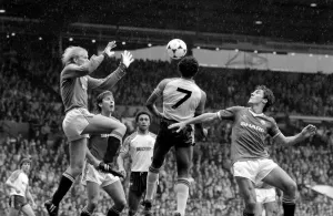 English League Division One match at Old Trafford Manchester United 2 v Luton Town 0