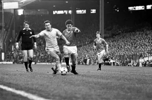 English League Division One match at Old Trafford Manchester United 2 v Nottingham Forest