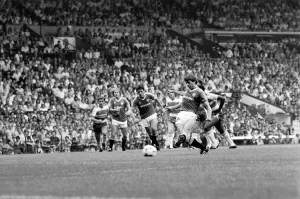 English League Division One match at Old Trafford Manchester United 3 v Queens Park