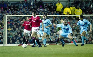 English League Division One match at Old Trafford Manchester United v Manchester