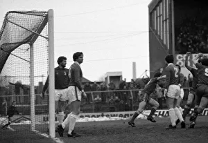 English League Division Two match. Oldham Athletic 0 v Blackburn Rovers 3