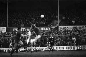 English League Division Two match. Oldham Athletic 0 v Blackburn Rovers 3